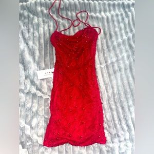 Oh Polly beaded dress